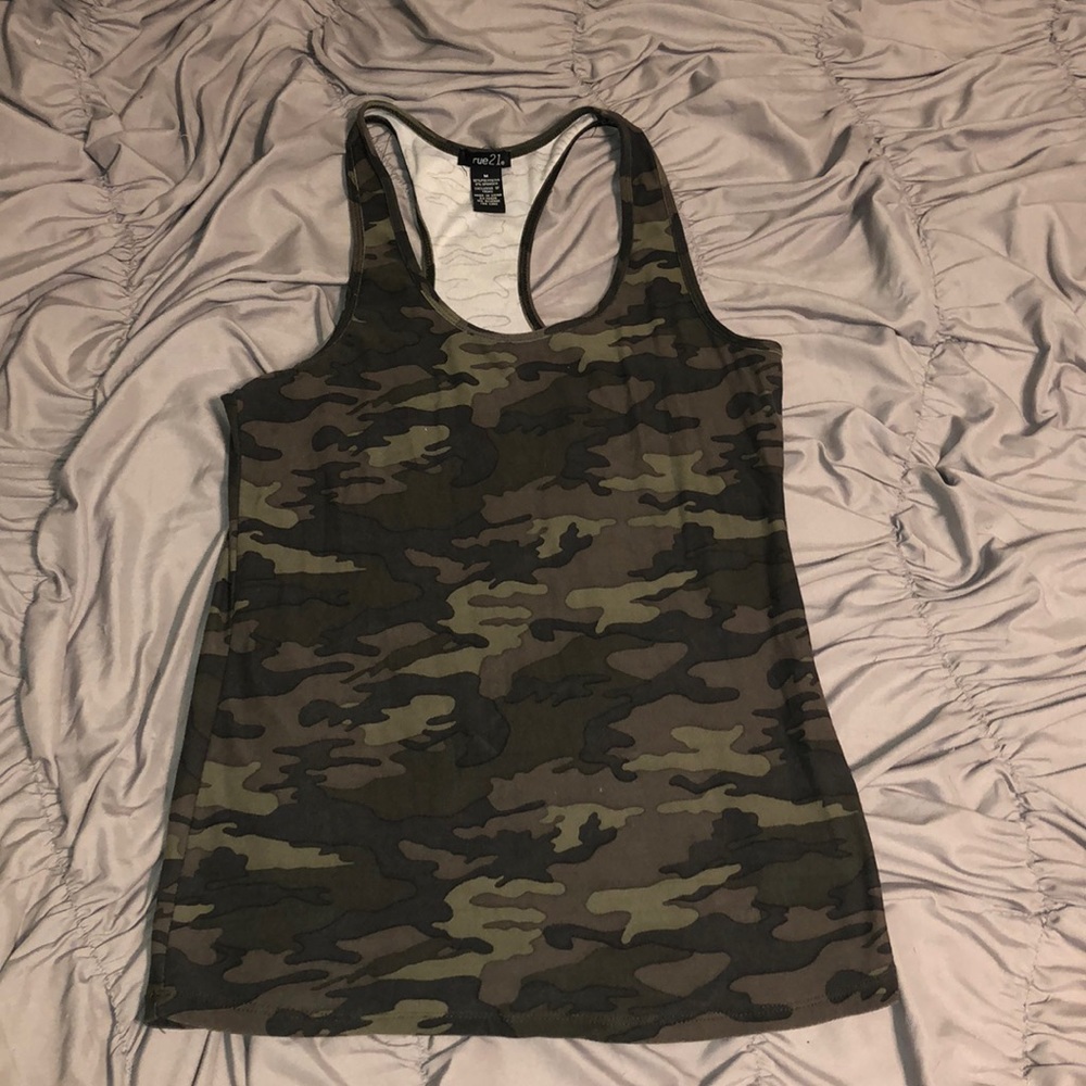 Camo Tank Top